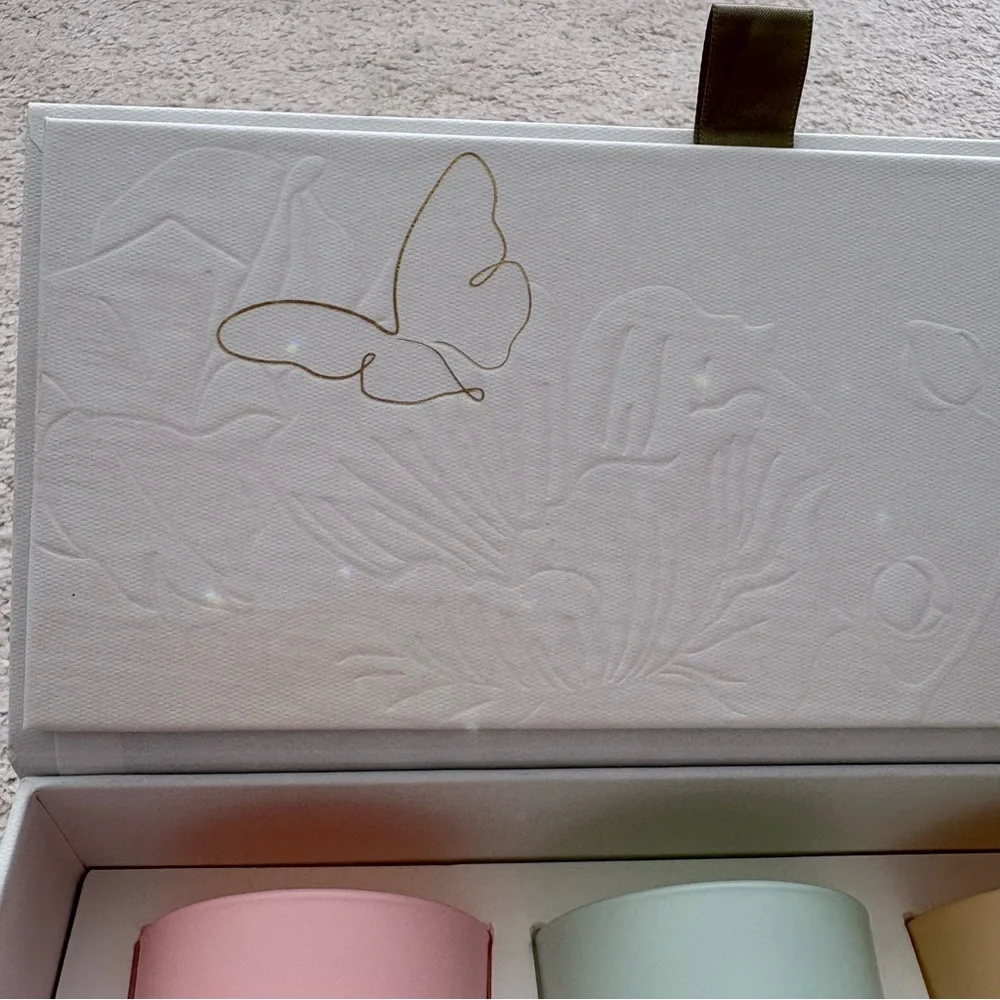 Van Cleef & Arpels Votive Candle Set - Pink, Green, Cream - Picture 3 of 12